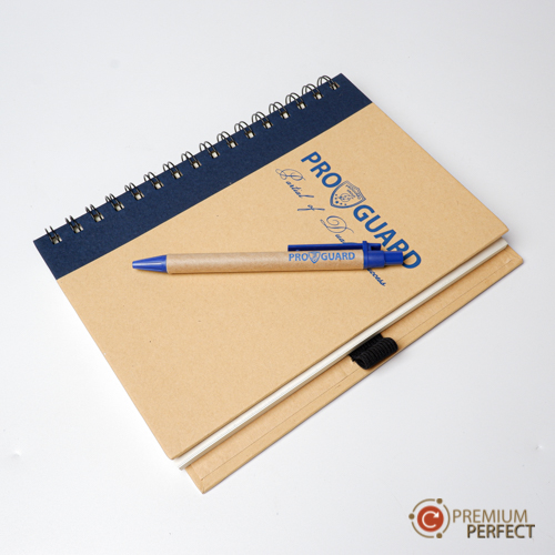 สมุดโน๊ตและปากกา Recycle