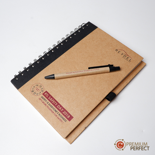 สมุดโน๊ตและปากกา Recycle