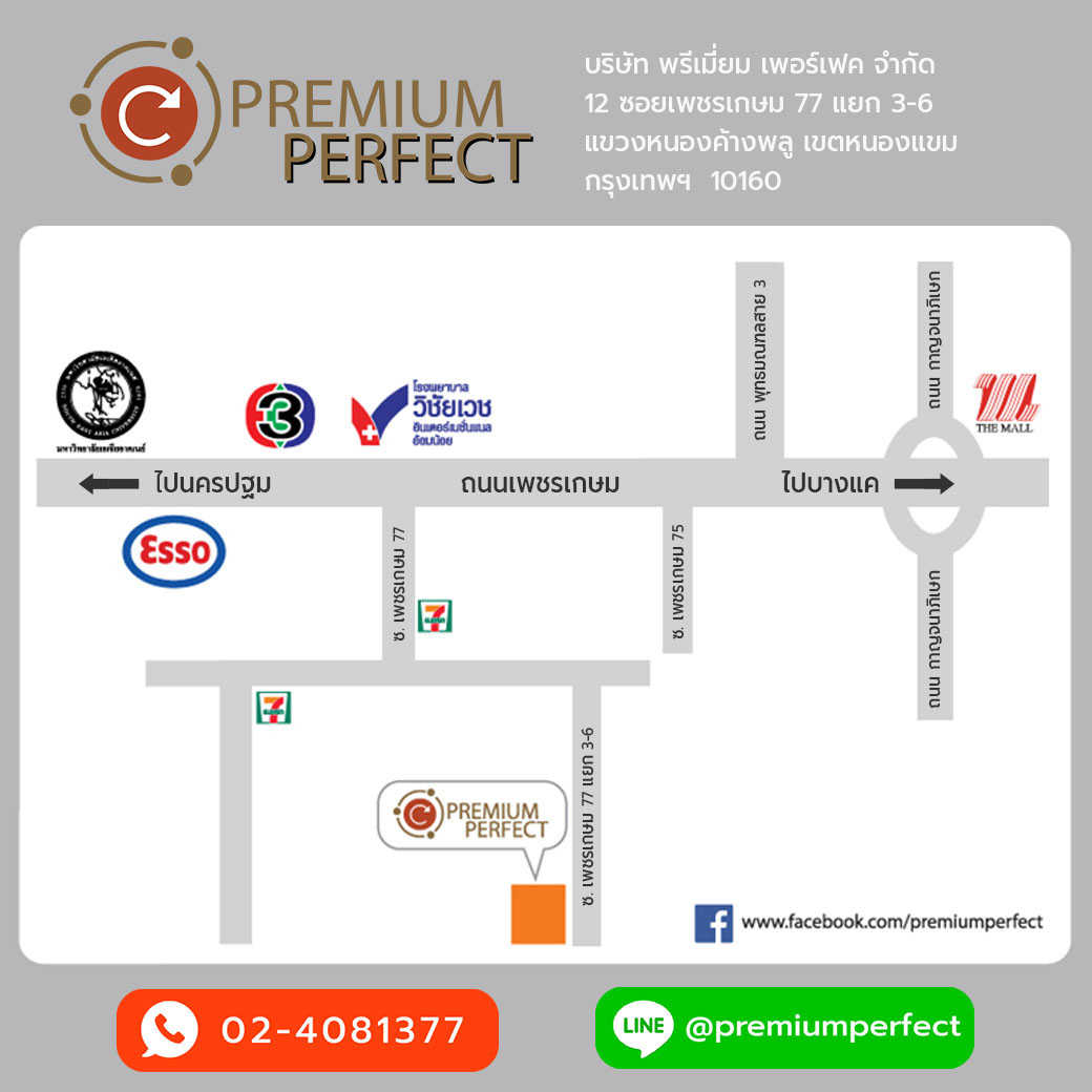 แผนที่ พรีเมี่ยม