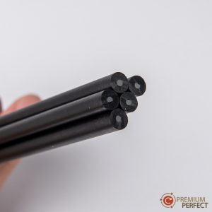 AOF_5024 | โรงงานผลิตปากกาพร้อมสกรีนโลโก้ - PEN-PERFECT ดินสอไม้หกเหลี่ยม สีดำ