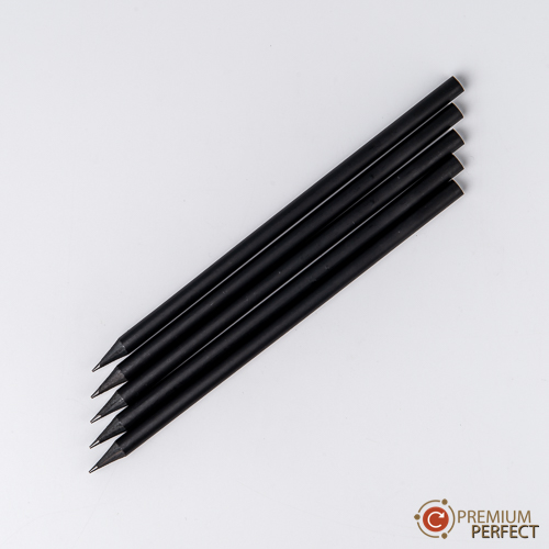 ดินสอไม้หกเหลี่ยม สีดำ