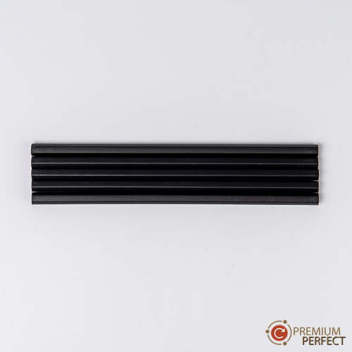 ดินสอไม้หกเหลี่ยม สีดำ