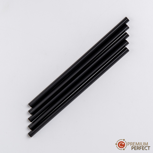 AOF_5089 | โรงงานผลิตปากกาพร้อมสกรีนโลโก้ - PEN-PERFECT ดินสอไม้หกเหลี่ยม สีดำ