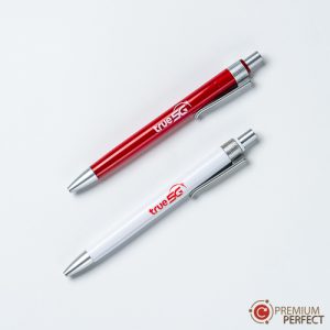 ผลงาน ปากกาพลาสติก true 5 G